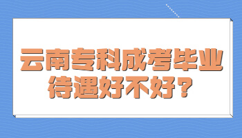 云南專科成考畢業待遇