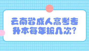 云南省成人高考專升本