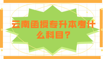 云南函授專升本