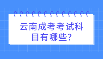 云南成考考試